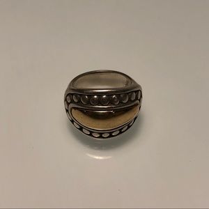 SUPER RARE Retired James Avery 14K Beaded Ring